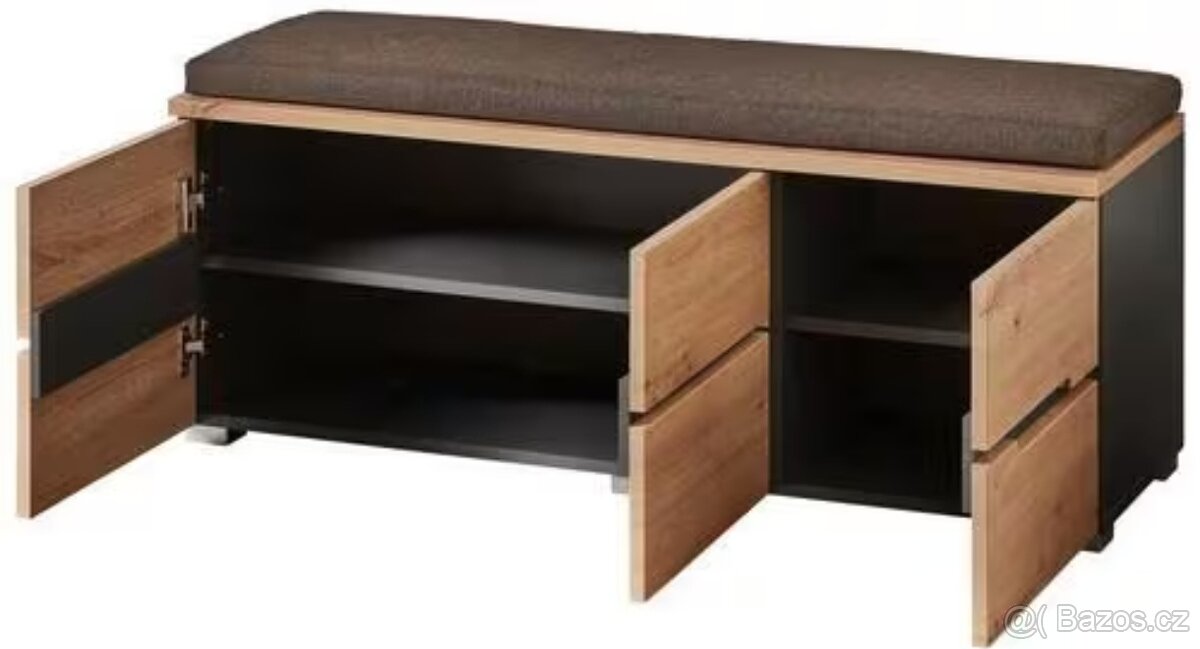 🪵 Předsíňová stěna VOLEO – nová, nerozbalená 🪵 - 4