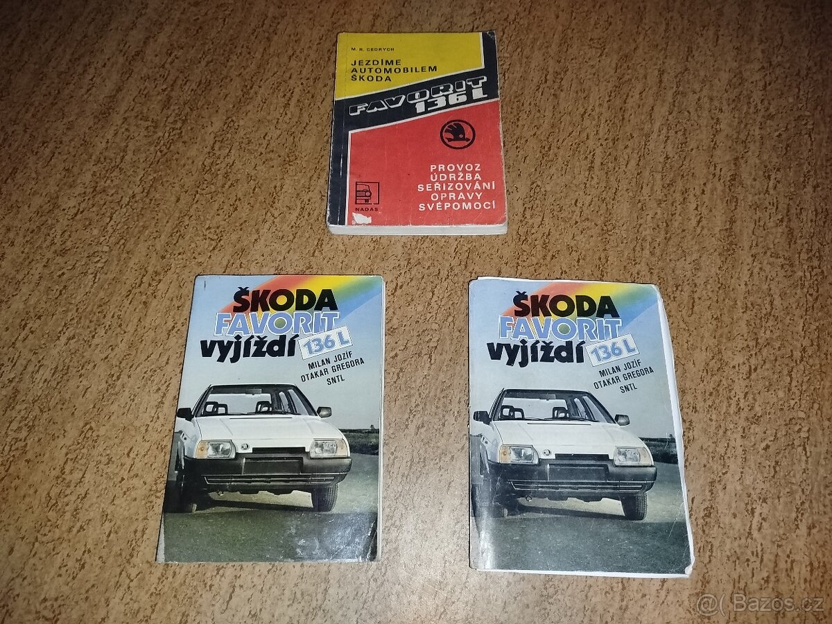 Manuály/prospekty/časopisy auta - 4