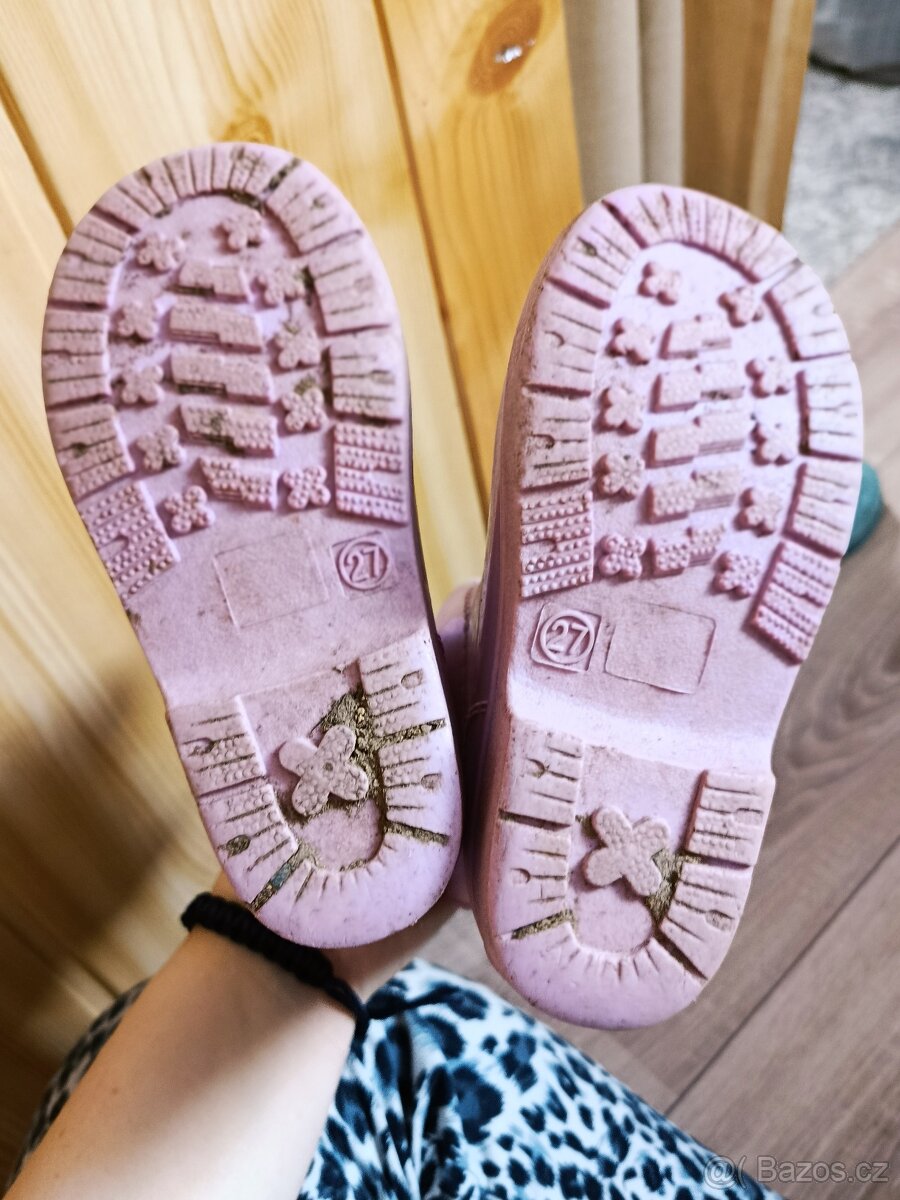 Holínky 27 Mimoň A holínky Flame, Bačkůrky - 4