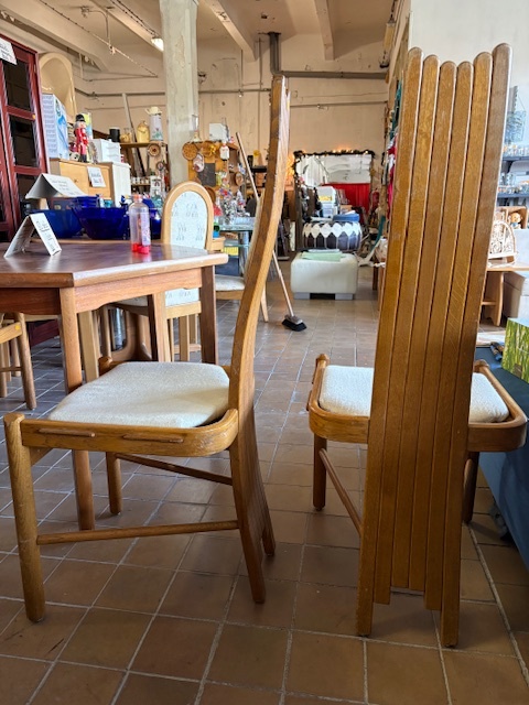 židle s úzkou opěrkou 4ks - 4