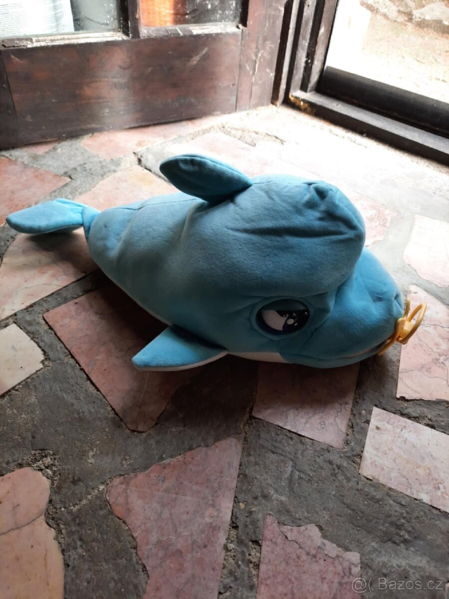 Interaktivní Delfín blu blu a koňík + oblečení+postýlka - 4