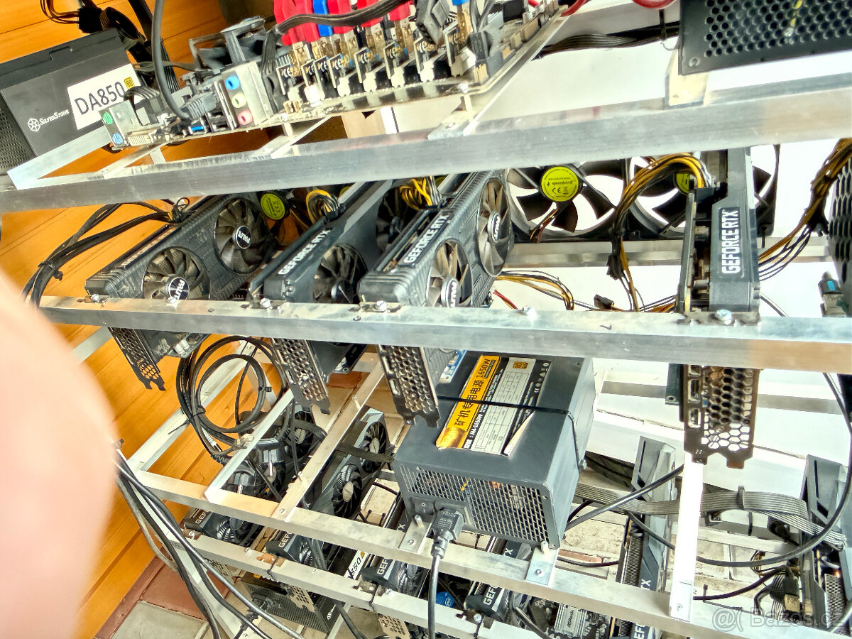 prodám 2x mining rig - 4