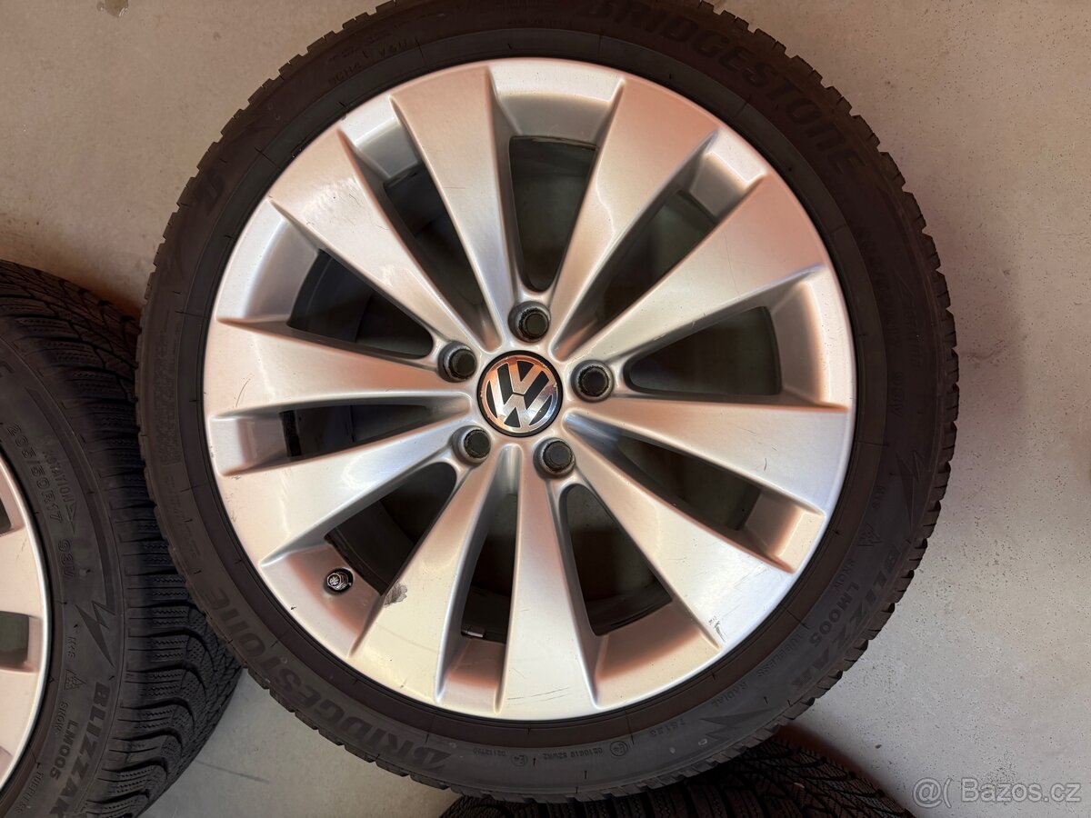 Prodám alu kola +pneu - 4