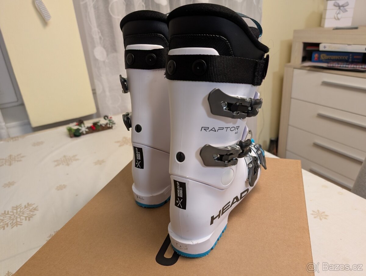 Dívčí (dámské) lyžáky Head Raptor 60 vel. 24,5 (38) - 4