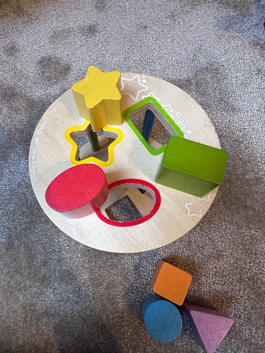 Senzorická hračka- vkládačka tvarů - 4