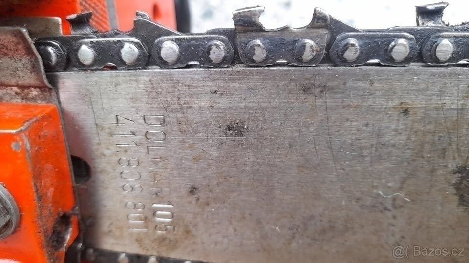 Stará historická motorová pila Dolmar 118 - 4