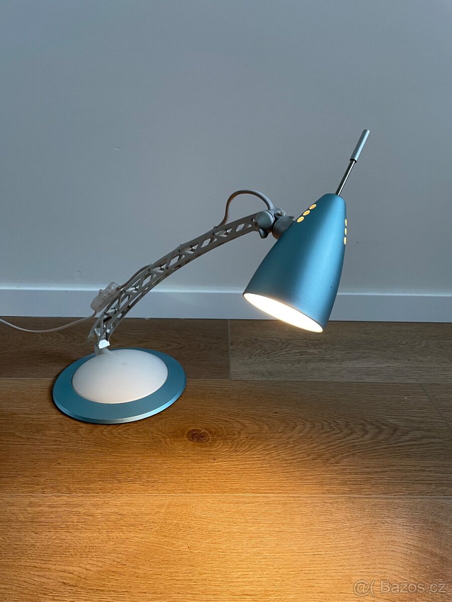 Stolni lampa, modrá E14 - 4