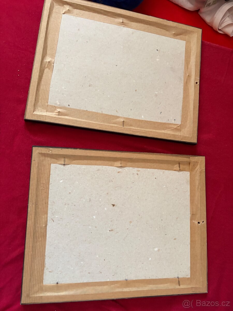 2 promenlive obrazky krajiny v cernem ramu - 4