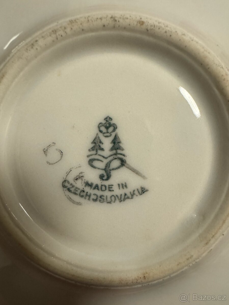 Porcelánový kávový/čajový set - 4