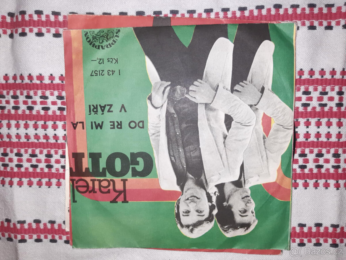 SP deska singly Karel Gott - 4