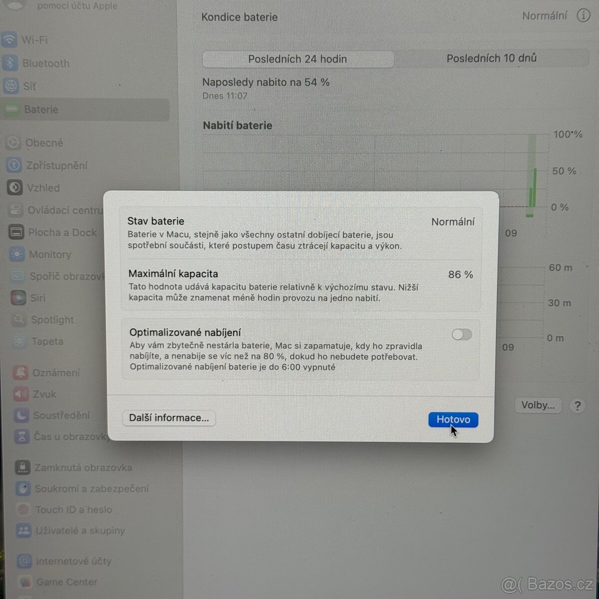 APPLE MACBOOK AIR 15” M2/512GB/8GB/BATERIE 86% - 4