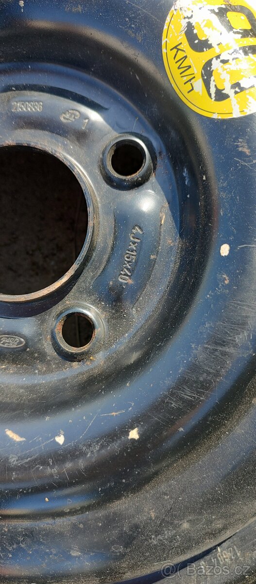 Dojezdové rezervní kolo 4x108 - 4