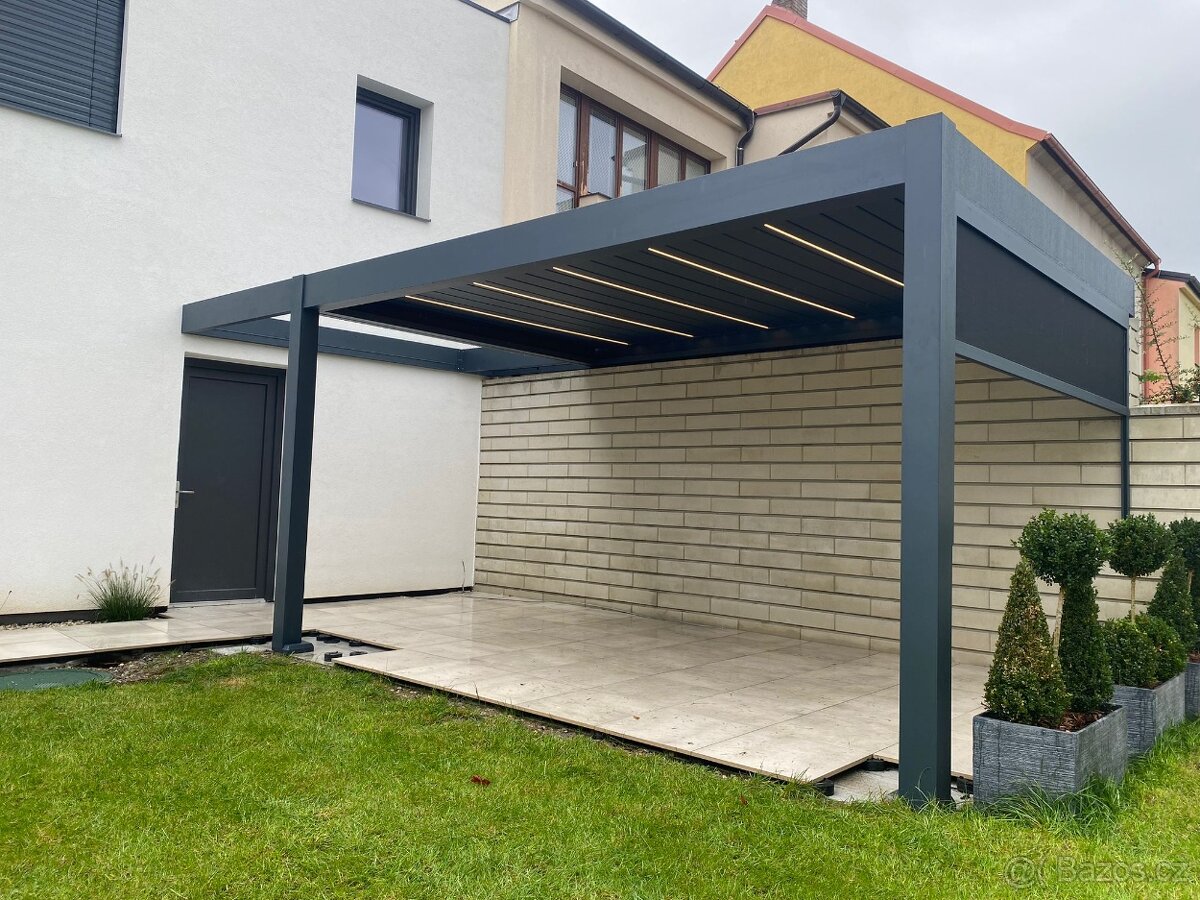 Luxusní bioklimatické hliníkové pergoly - 4