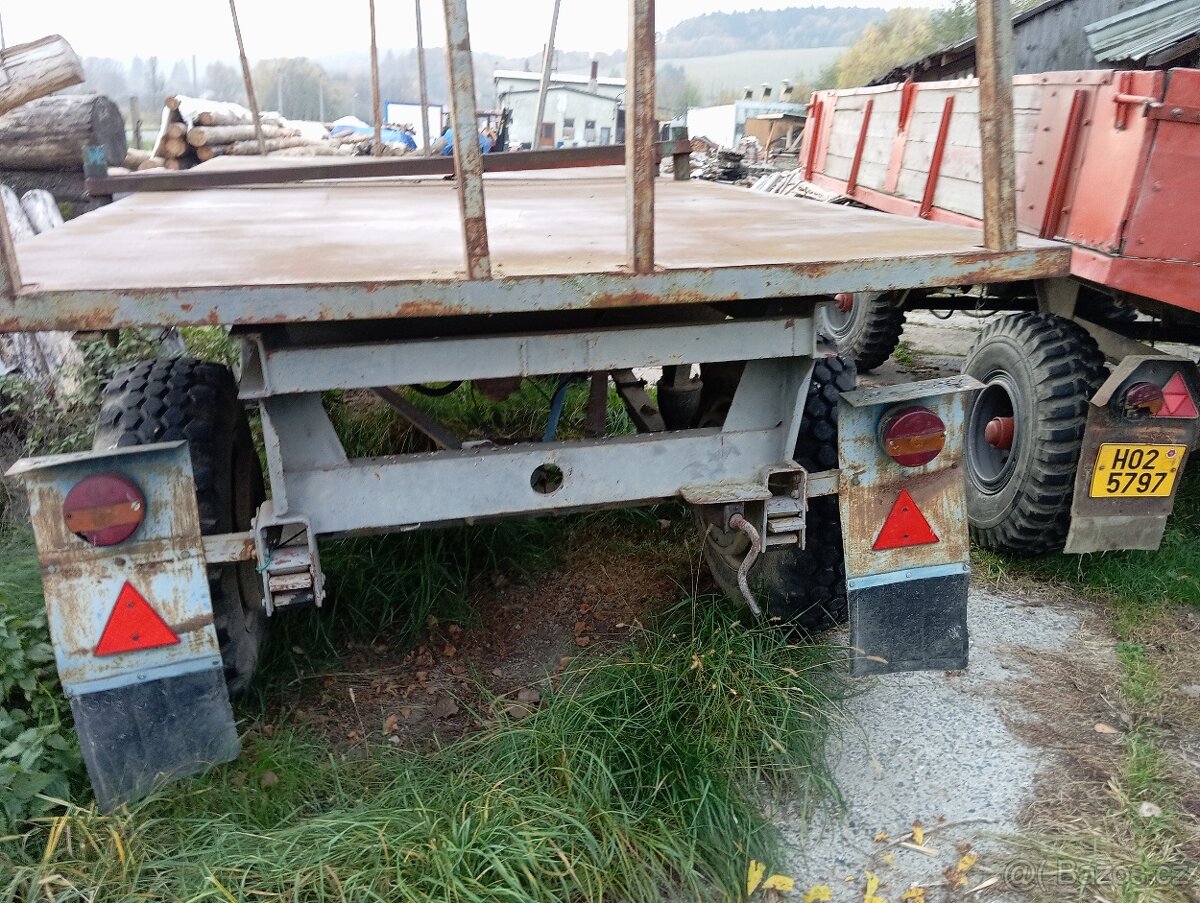 Traktorová čtyřkolová vlečka Hw6011 - 4