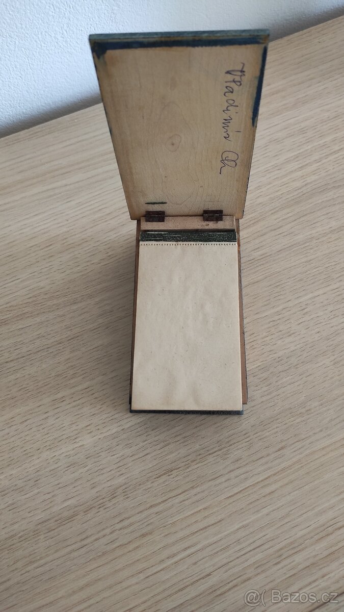 Dřevěná malovaná krabička - 4