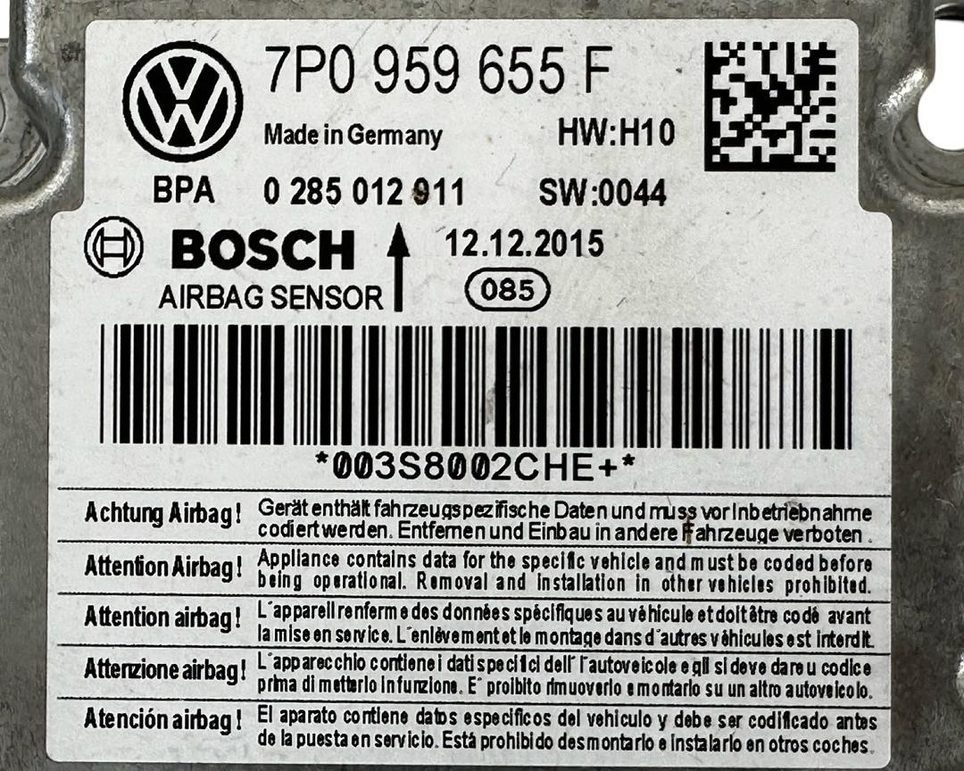 Řídící jednotka airbagu 7P0959655F VW Touareg 7P FL 2016 - 4