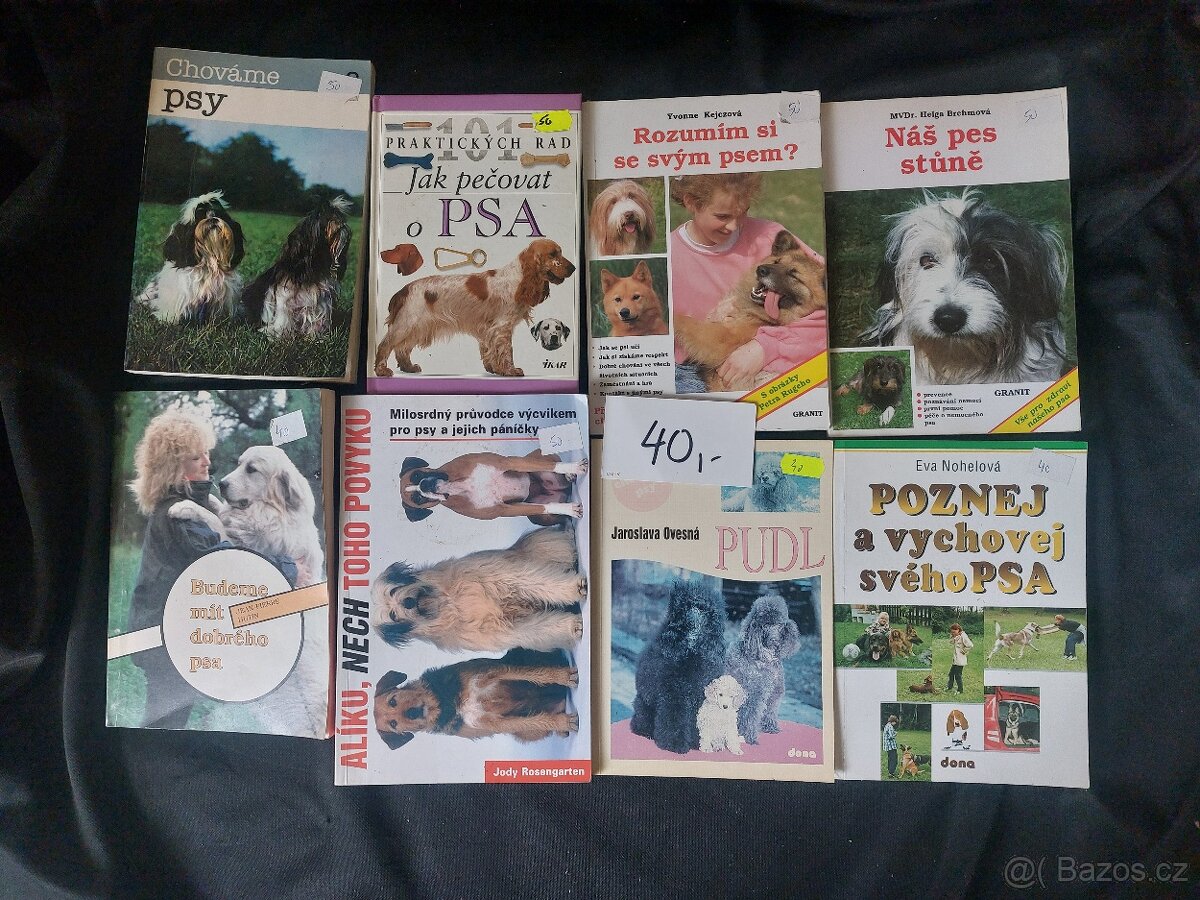 knihy chov psů a exotické ptactvo - 4