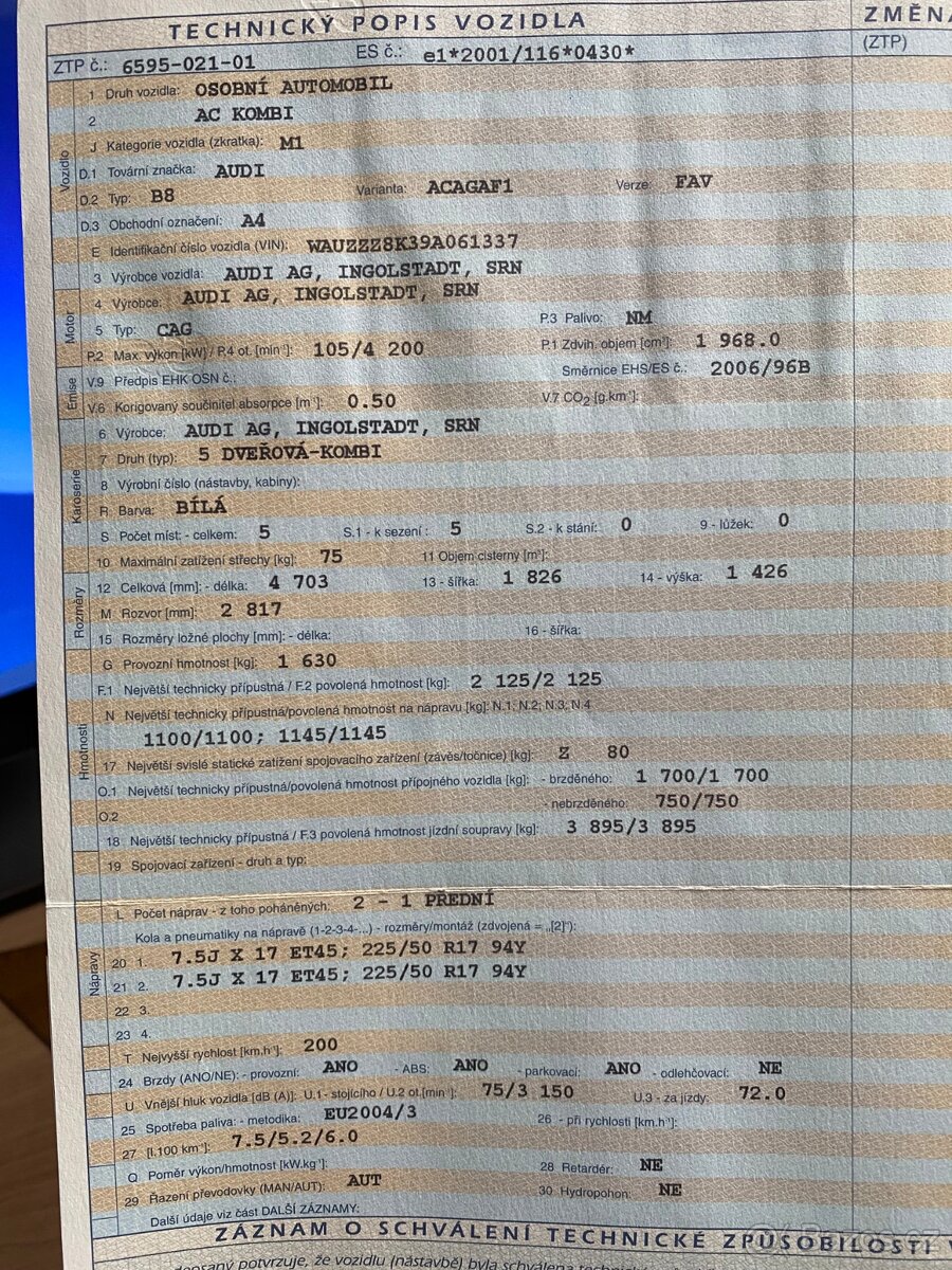 AUDI A4 B8 2.0 TDI 105KW - 4