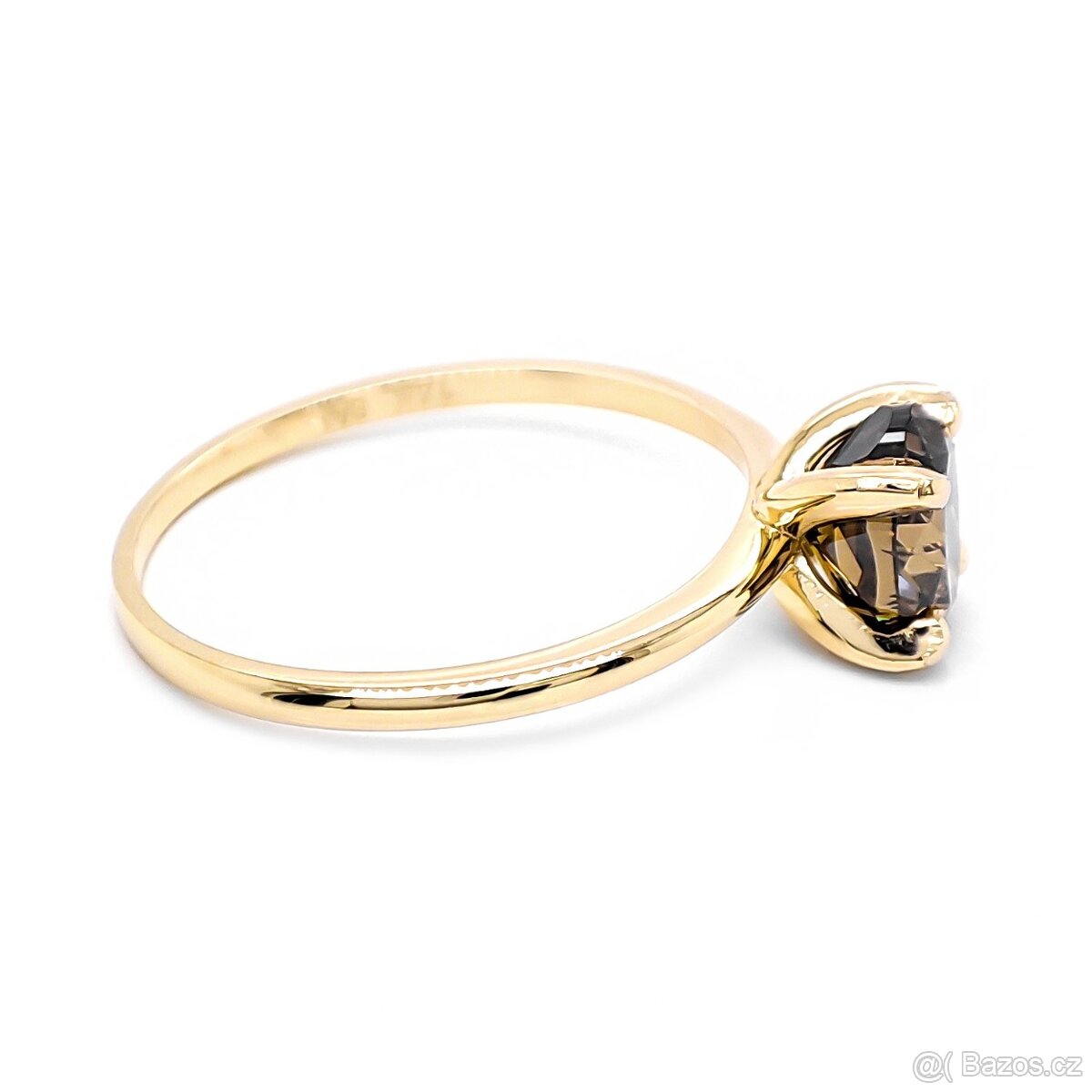 Exkluzivní dámský prsten s 1,3ct diamantem - 4