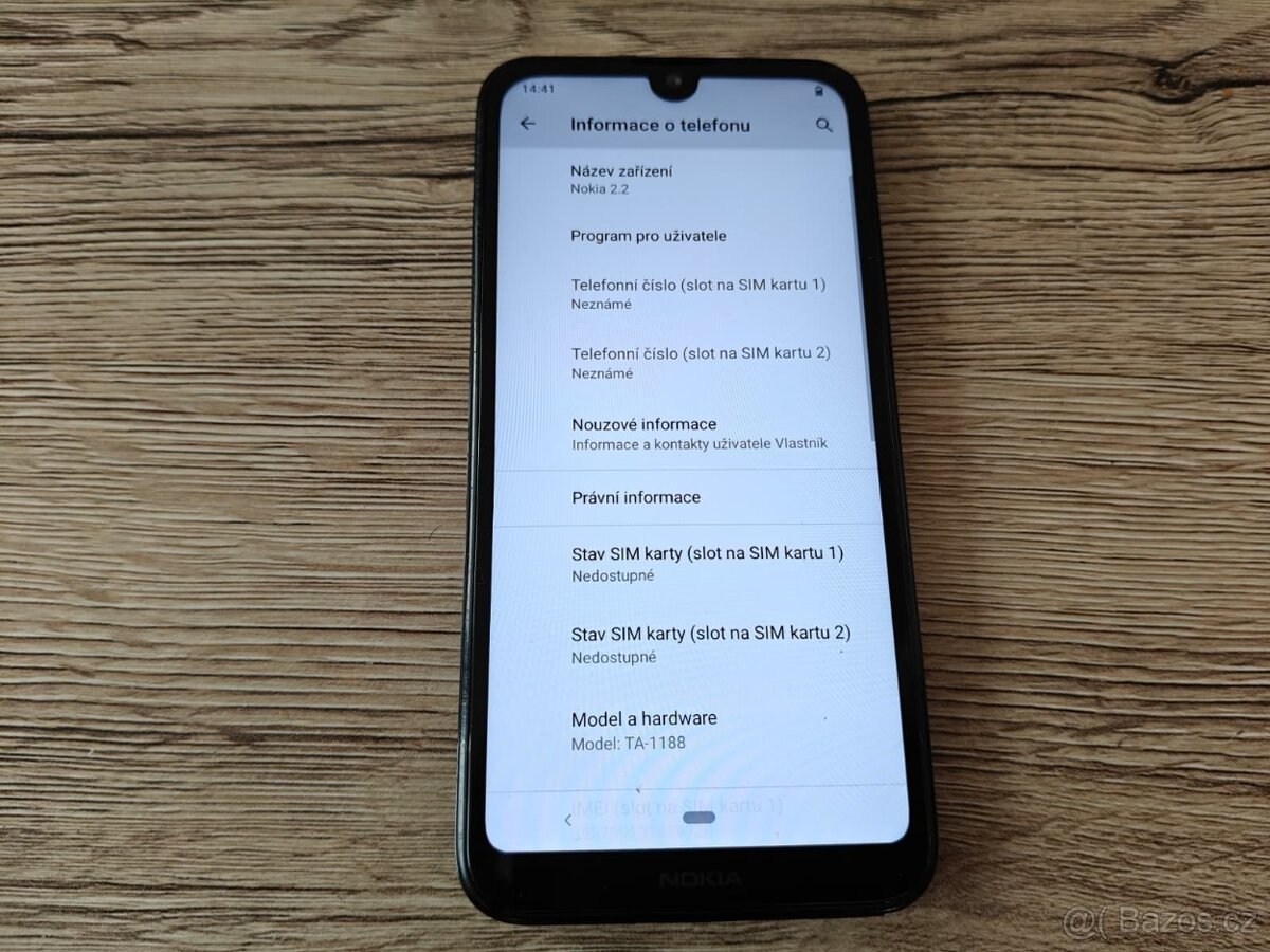 Nokia 2.2- 5.71"HD+/ Dual SIM/ černá - 4