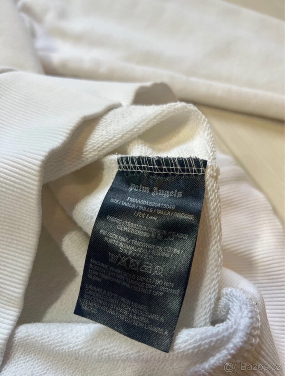 Mikina Palm Angels - bílá S - 4