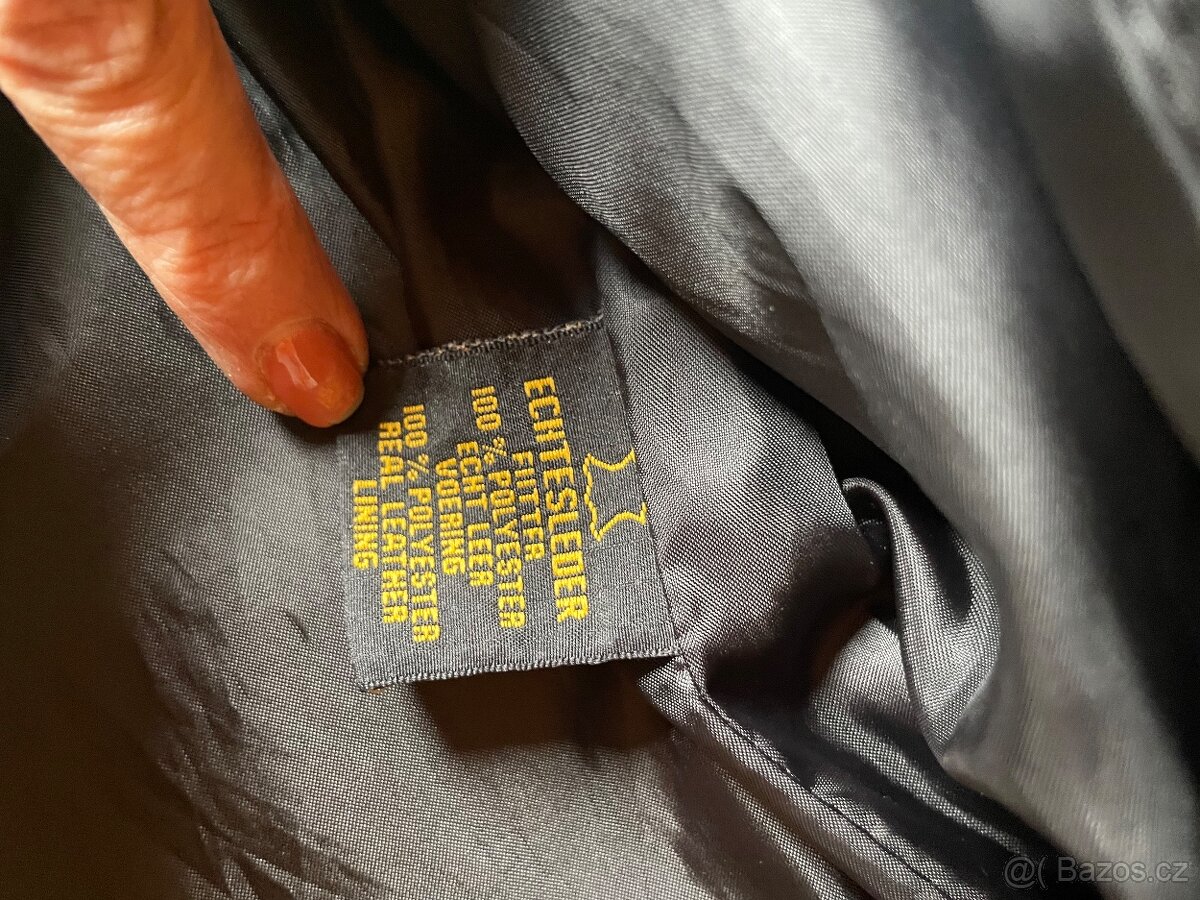 Dámský kožený kabát - 4