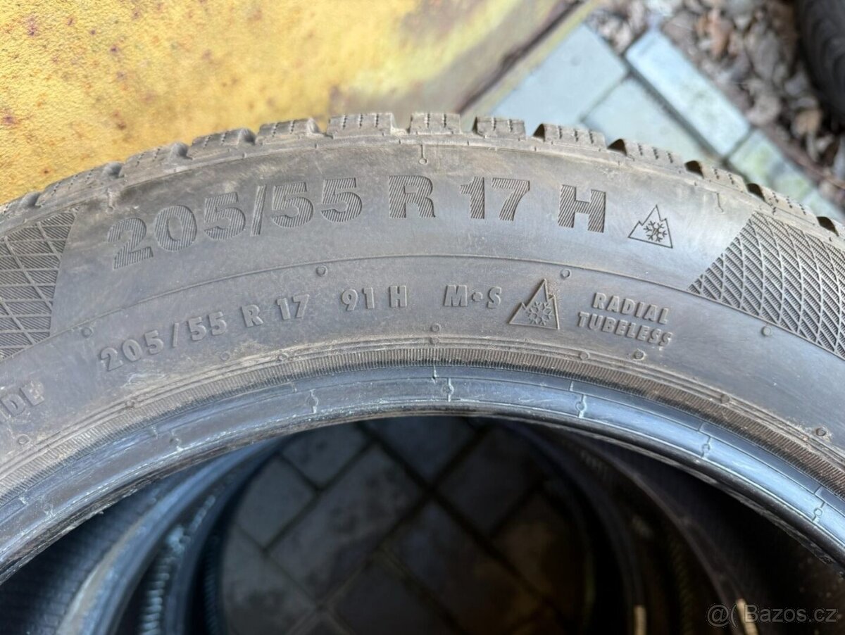 Zimní pneumatiky Continental TS850 205/55/17 - 4
