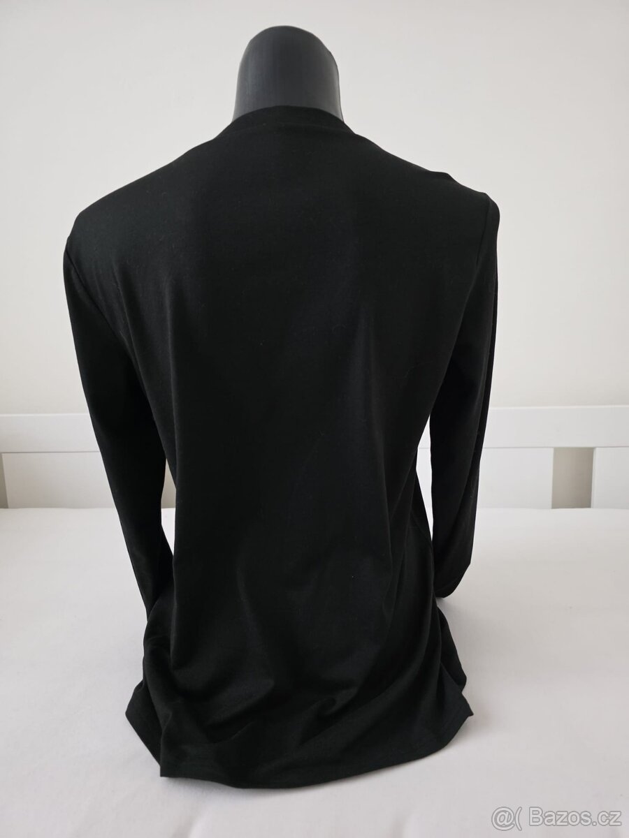 Dámské černé tričko s potiskem - M - M/L - 4