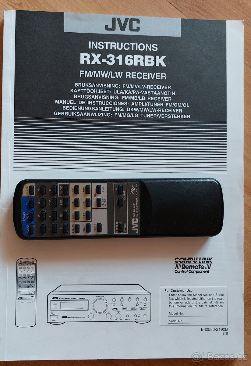 Receiver JVC- RX316R+DO+manual - 4