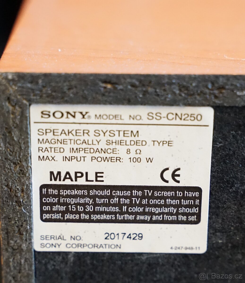 SONY SS CN 250 - 4