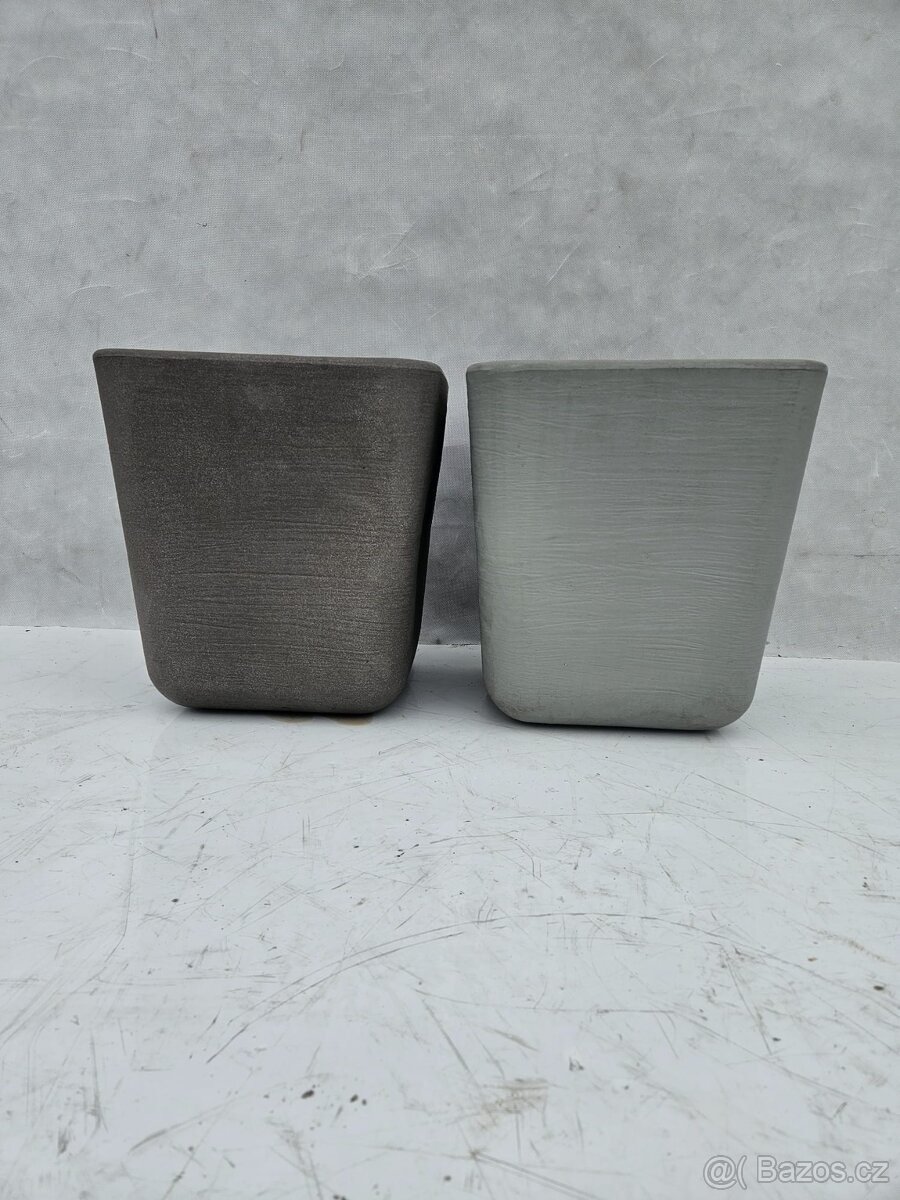 Květináče plastové venkovní, obal na květiny - 4