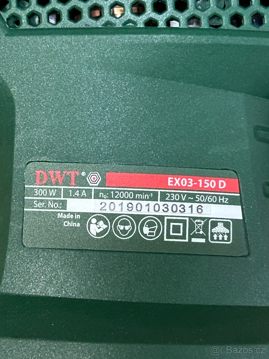 DWT EX03-150 D - elektrická excentrická bruska 150 mm - 4