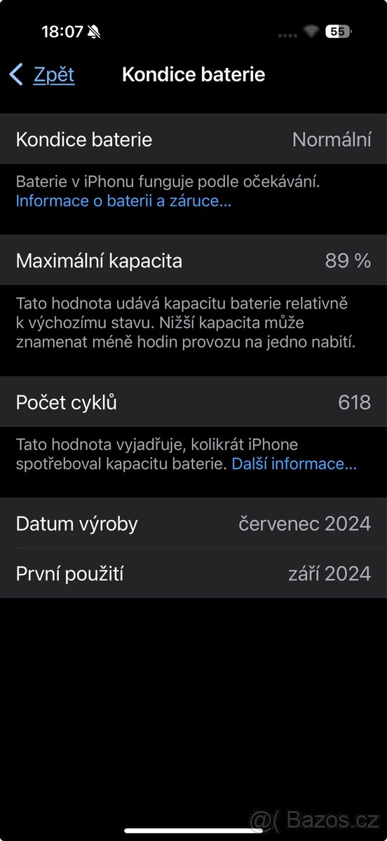 iPhone 16 PRO 256GB Pouštní titan 100% STAV - 4