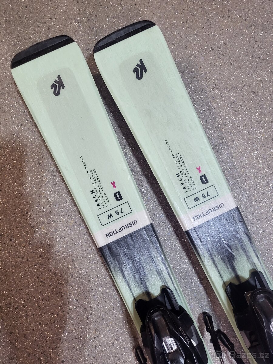 SJEZD. CARV. LYŽE K2 DISRUPTION 75 W - 149 CM - 4