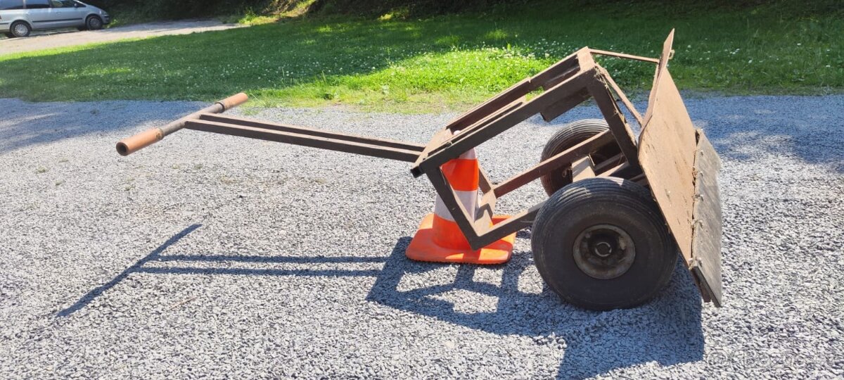 prodám ruční sněžný pluh - 4