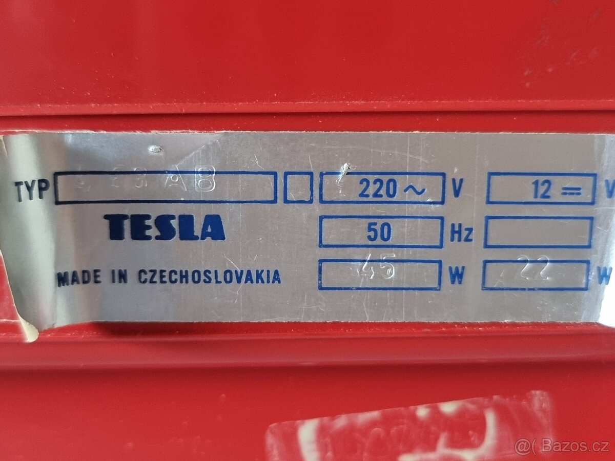 Prodám RETRO televizor TESLA SATELIT viz foto. - 4