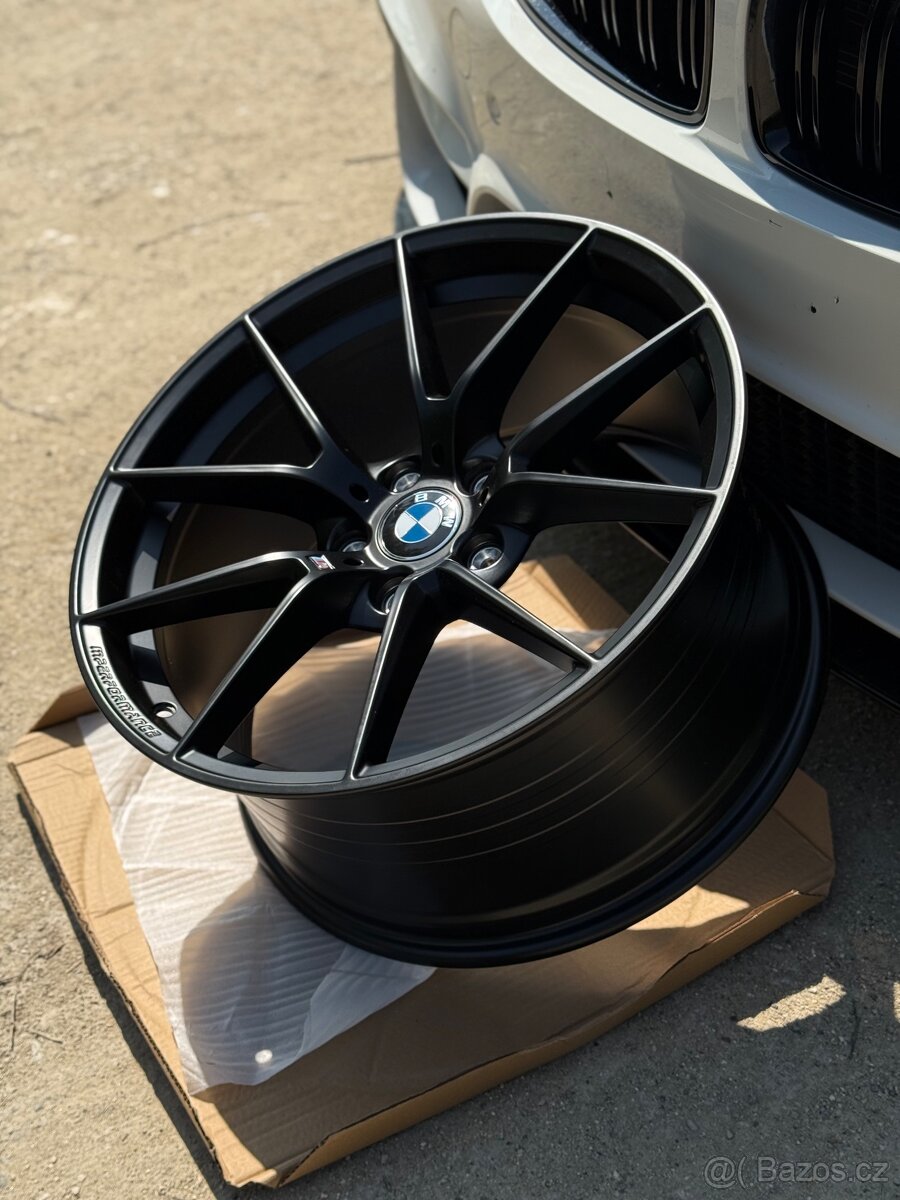 5X120 BMW Styling 763M 19” Satin Black - 4