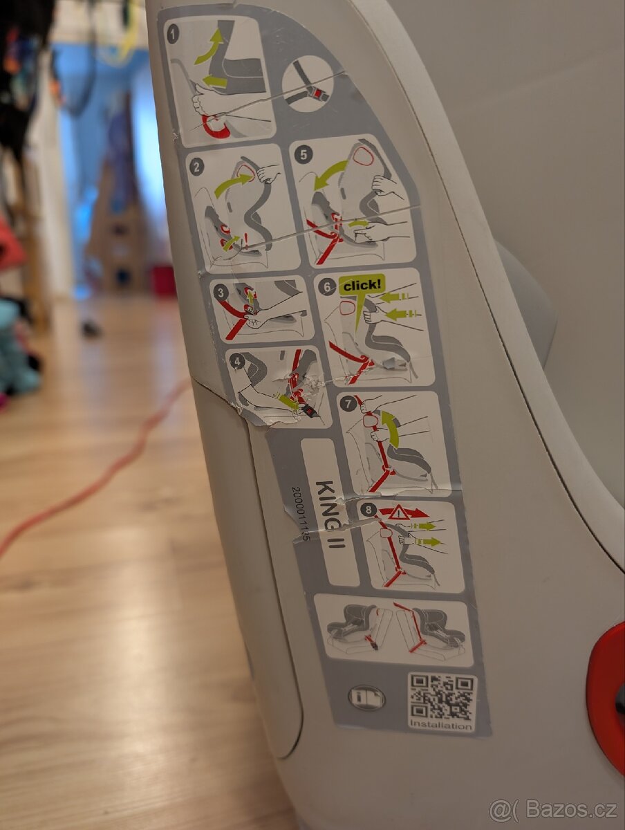 Autosedačka Britax Romer King II - 4