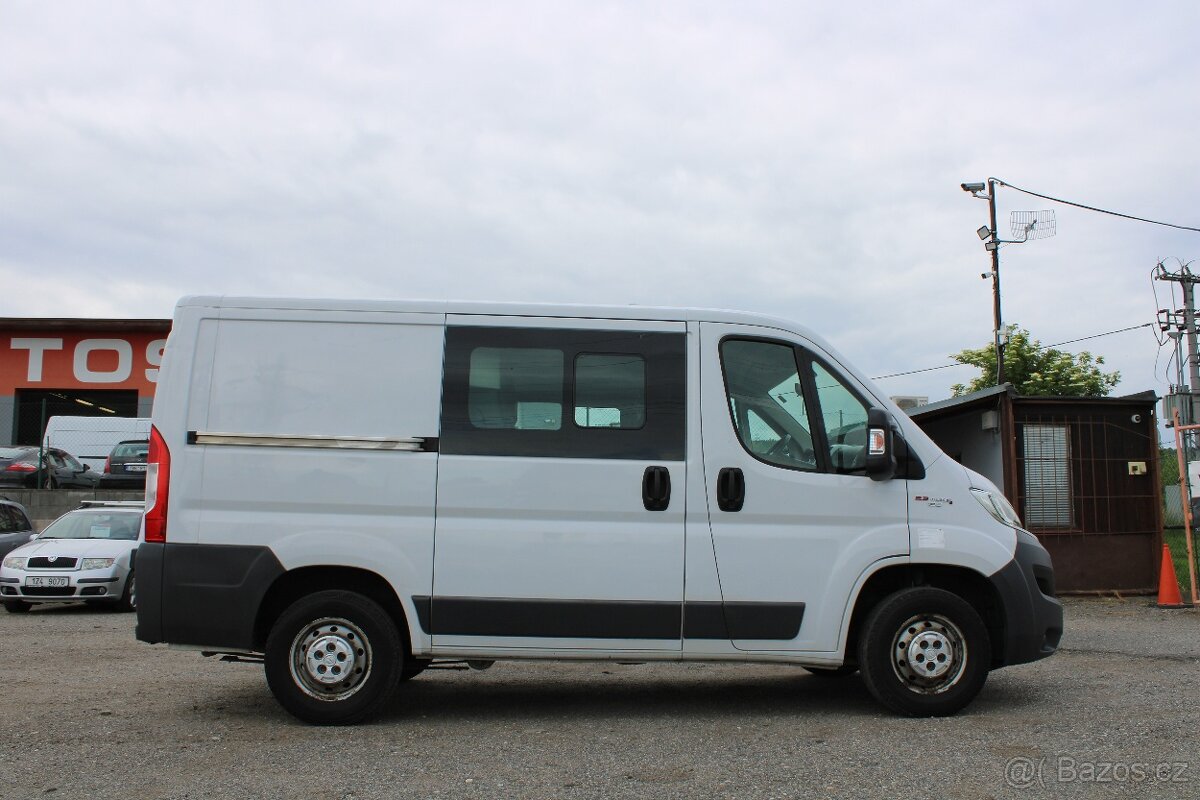 Fiat Ducato 2,3JTD 96KW, 7 - MÍST, KLIMA, r.v. 2017 - 4