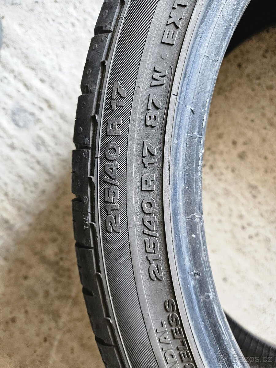 Letni pneu 215/40R17 Continental - 4