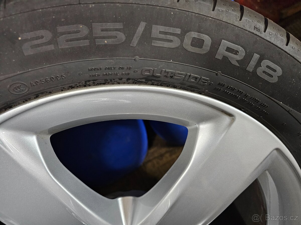 Originál alu kola Audi A6 5x112 R18 - 4