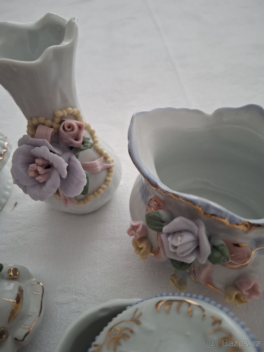 Keramické vázičky, misky, sošky - 4