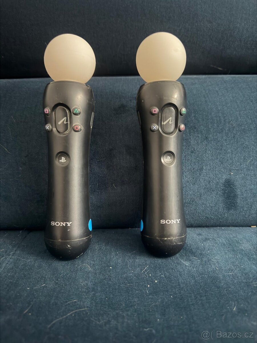 PlayStation VR set pro PS4 + 2x Move ovladače - 4
