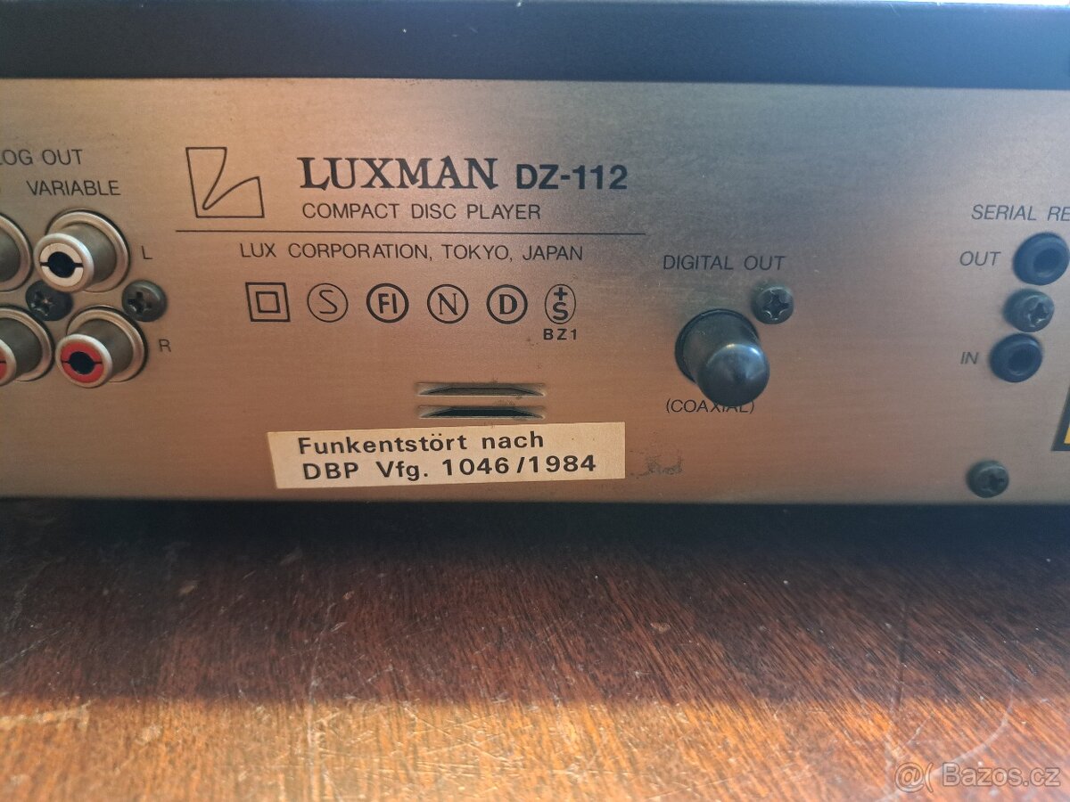 CD player Luxman DZ-112 na opravu nebo na ND - 4