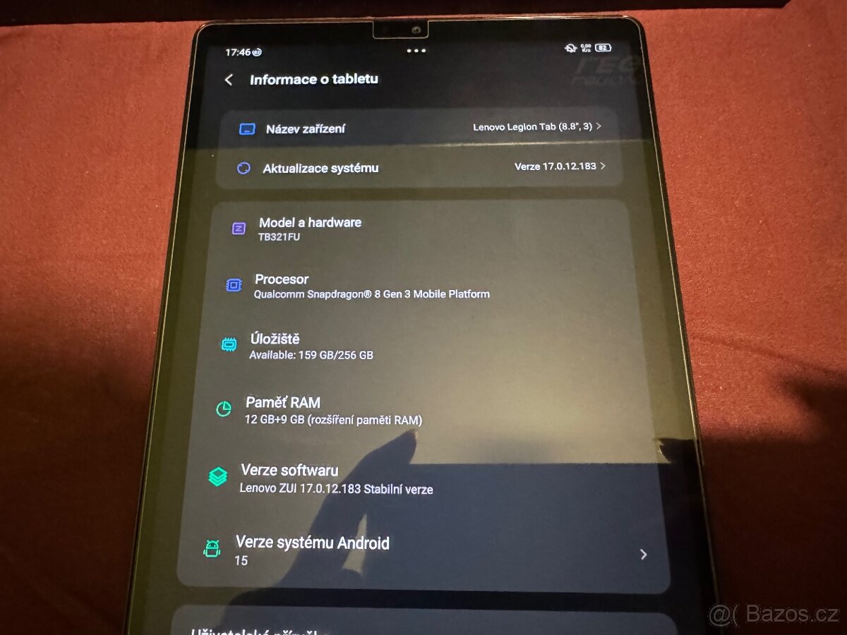 Lenovo Legion tab gen 3 zaruka - 4