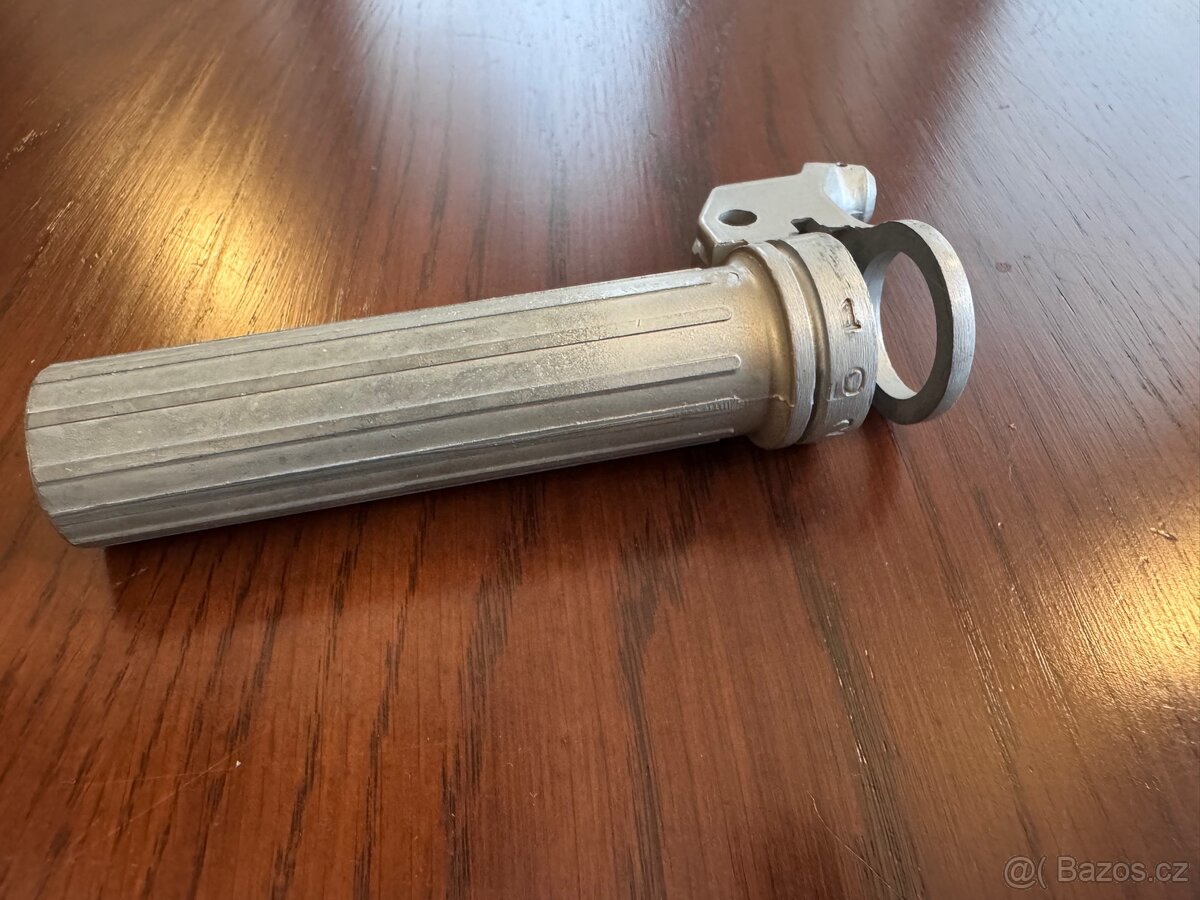 Magura - otočná rukojeť, páka spojky, aretace páky, návlek - 4