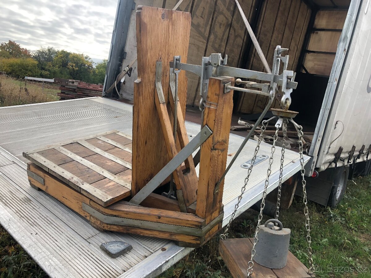 Starožitná Váha decimálka - 4