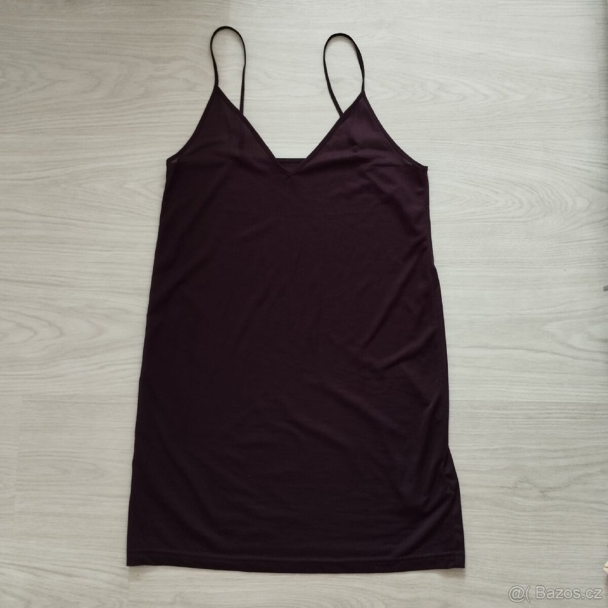 Krajkové šaty vínové zn.H&M - 4