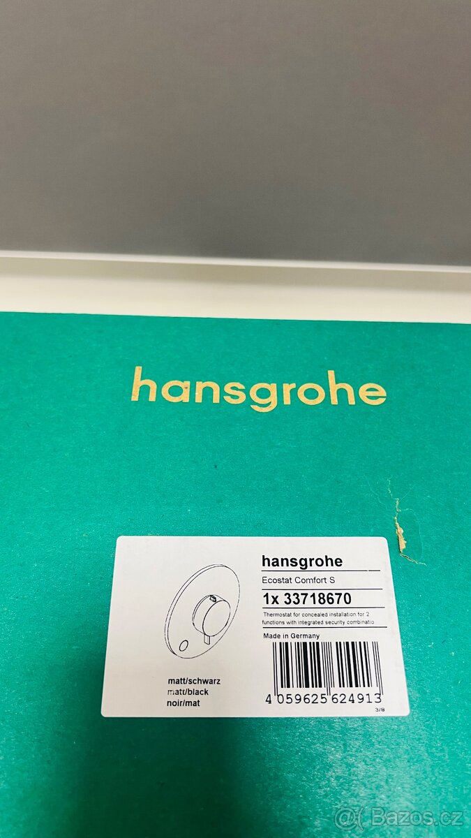 NOVÁ termostatická baterie pod omítku Hansgrohe - 4