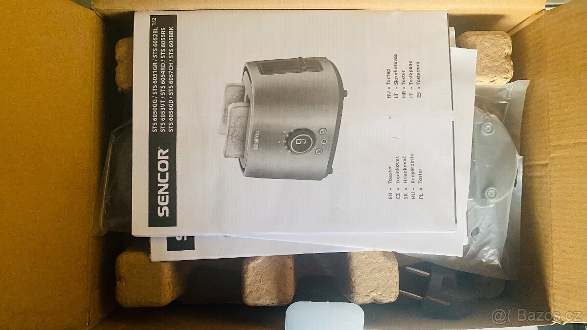 Topinkovač Sencor - NOVÝ se zárukou - 4